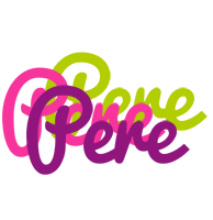 Pere flowers logo