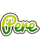 Pere golfing logo