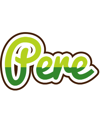 Pere golfing logo