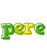 Pere juice logo