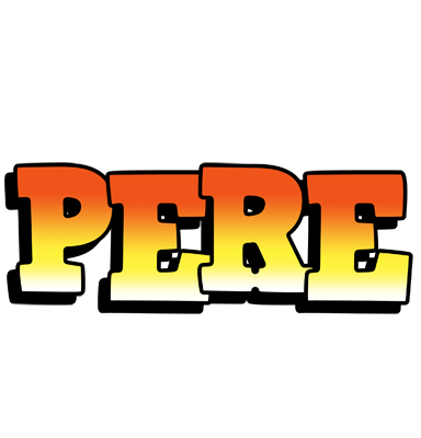 Pere sunset logo
