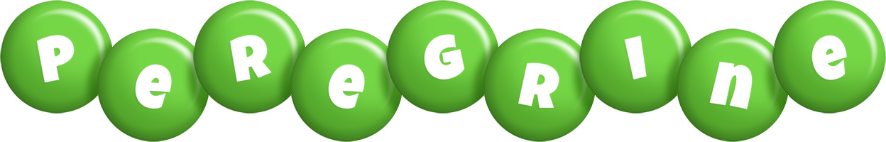 Peregrine candy-green logo