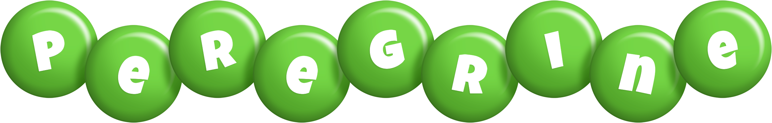 Peregrine candy-green logo
