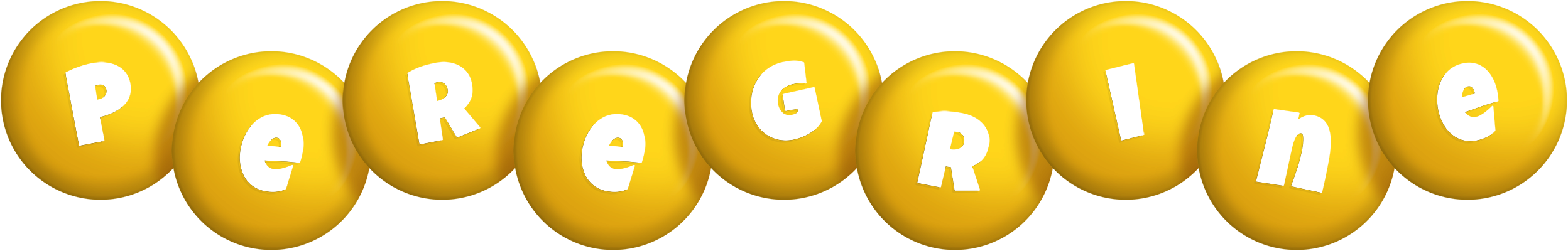 Peregrine candy-yellow logo
