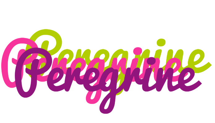 Peregrine flowers logo