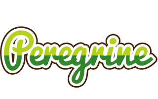 Peregrine golfing logo