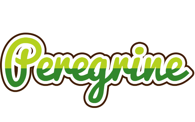 Peregrine golfing logo