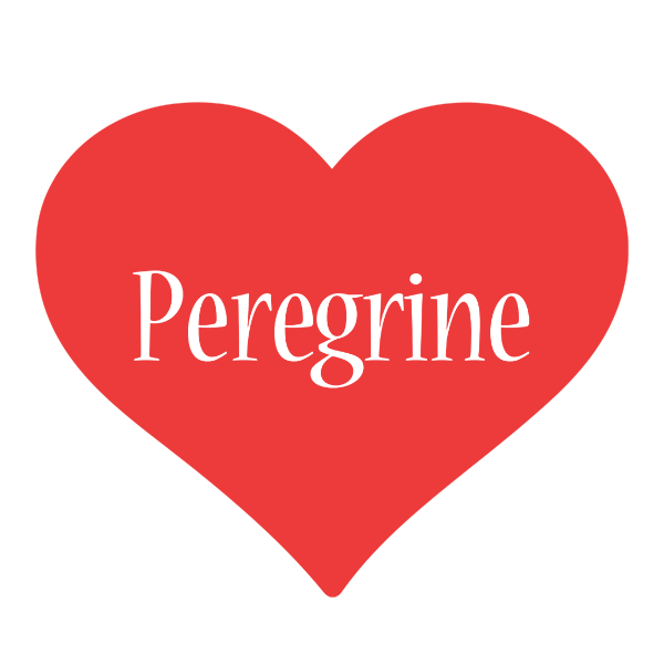 Peregrine love logo