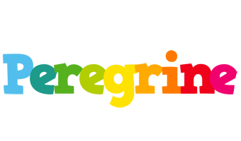 Peregrine rainbows logo