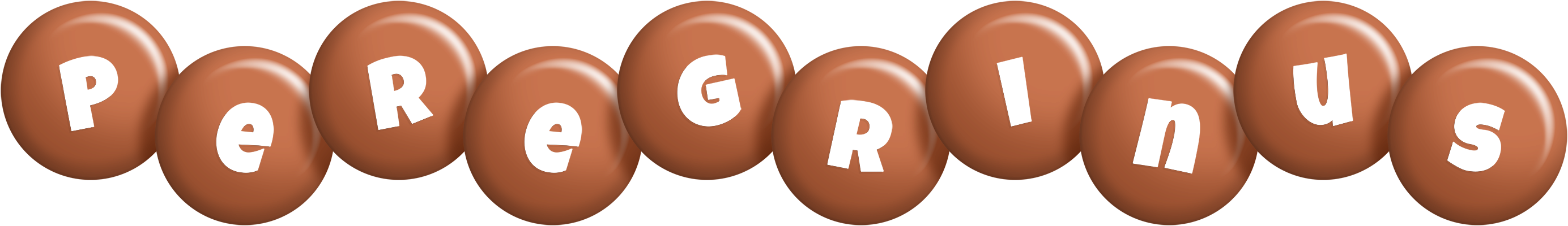 Peregrinus candy-brown logo