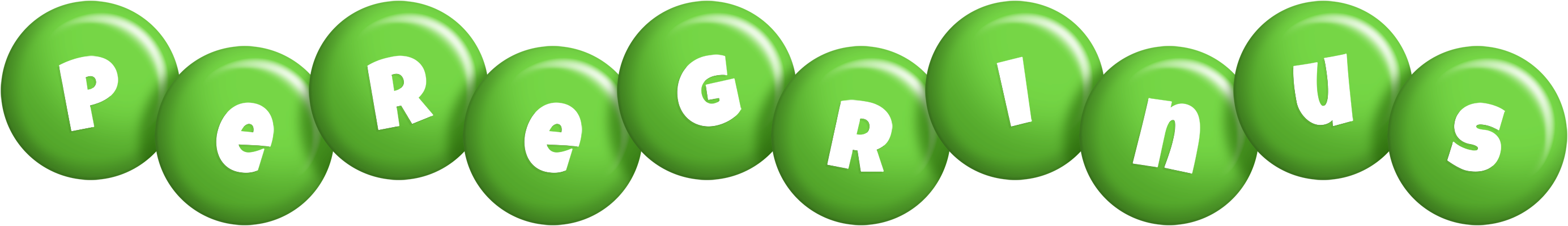 Peregrinus candy-green logo