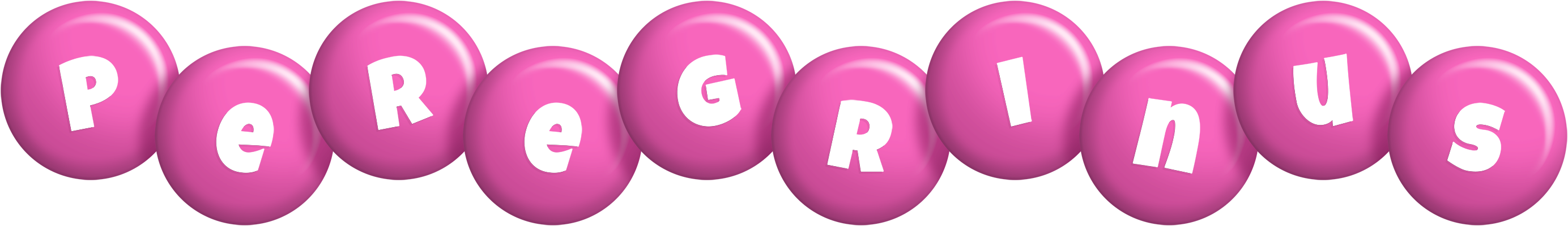 Peregrinus candy-pink logo