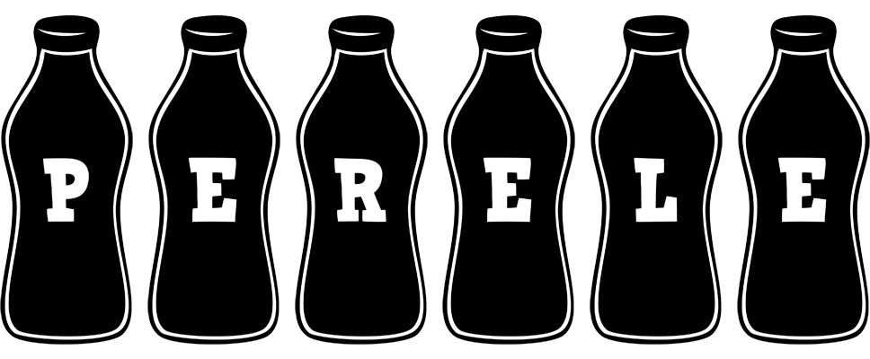 Perele bottle logo