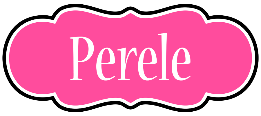 Perele invitation logo