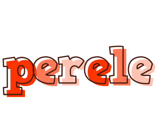 Perele paint logo