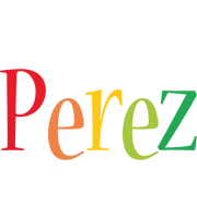 Perez birthday logo