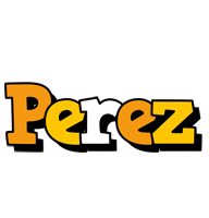 Perez cartoon logo