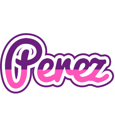 Perez cheerful logo