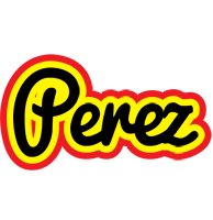 Perez flaming logo