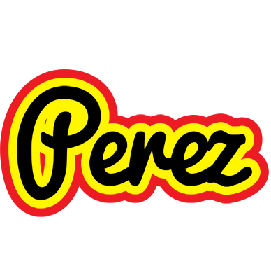 Perez flaming logo