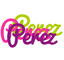 Perez flowers logo