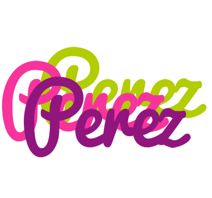 Perez flowers logo