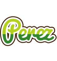 Perez golfing logo
