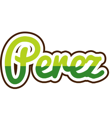 Perez golfing logo