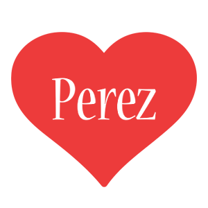 Perez love logo