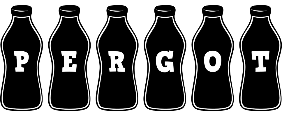 Pergot bottle logo