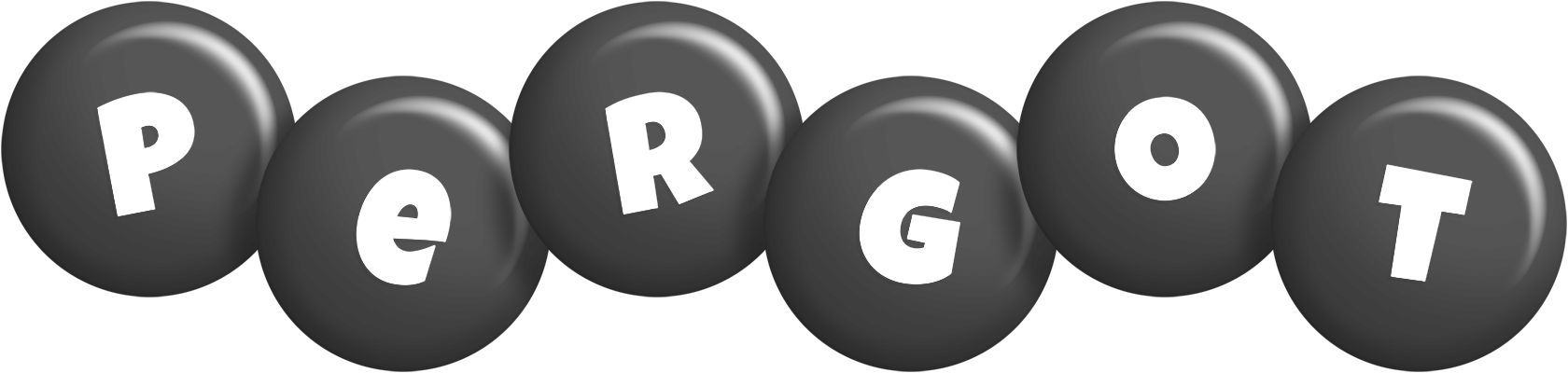 Pergot candy-black logo