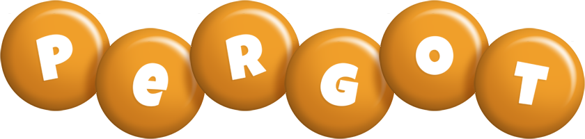 Pergot candy-orange logo