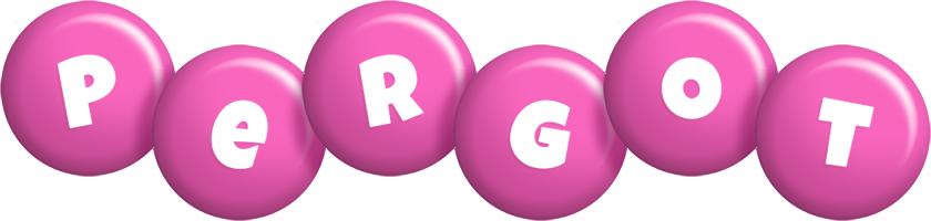 Pergot candy-pink logo