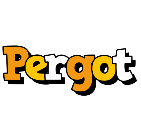 Pergot cartoon logo