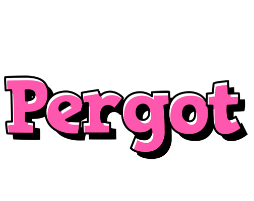Pergot girlish logo