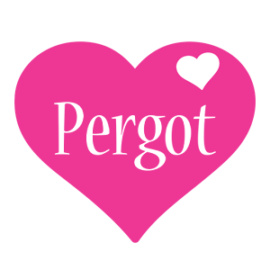 Pergot love-heart logo