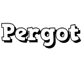 Pergot snowing logo