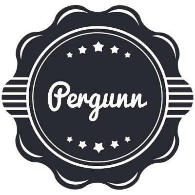 Pergunn badge logo