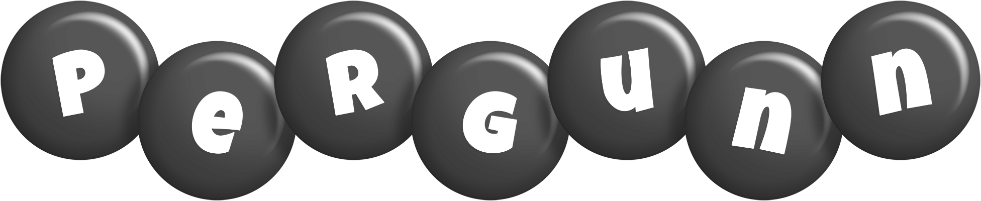 Pergunn candy-black logo