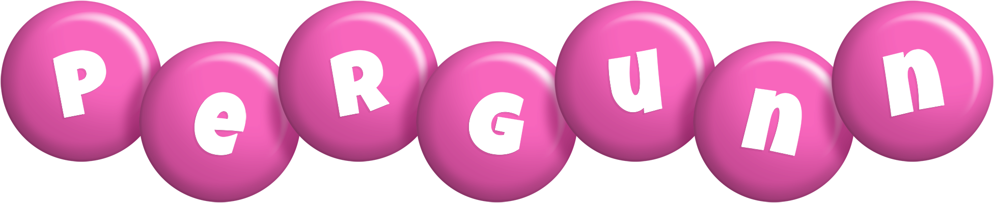 Pergunn candy-pink logo