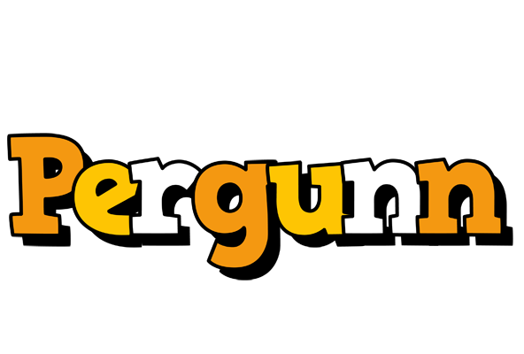 Pergunn cartoon logo