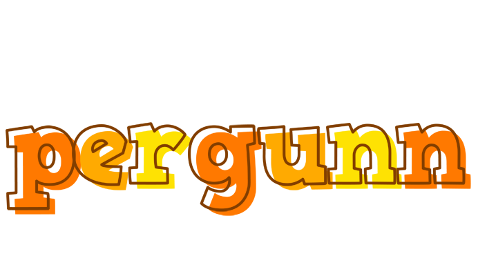 Pergunn desert logo