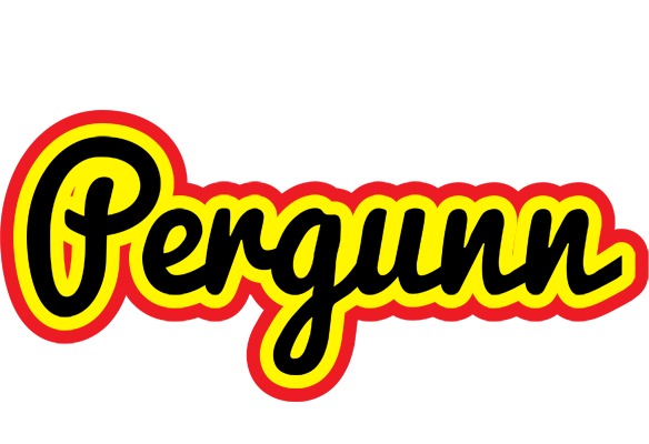 Pergunn flaming logo