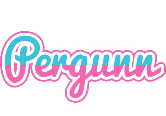 Pergunn woman logo