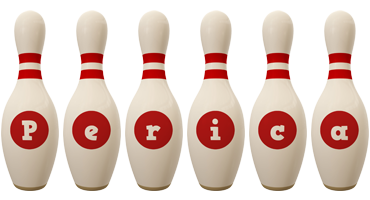 Perica bowling-pin logo