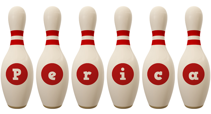 Perica bowling-pin logo