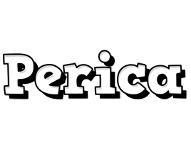 Perica snowing logo