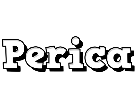 Perica snowing logo
