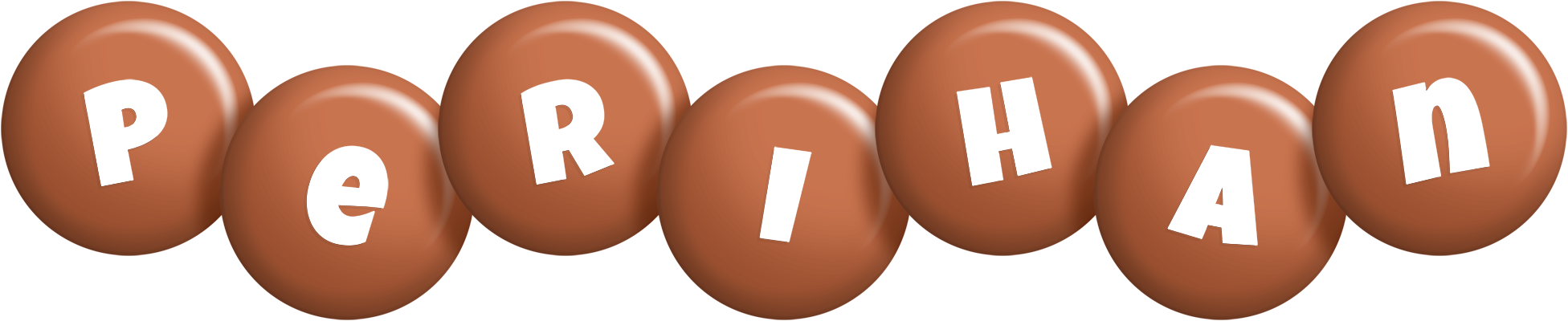 Perihan candy-brown logo