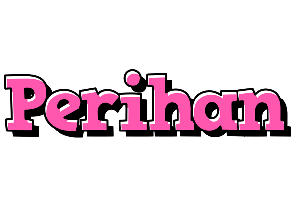 Perihan girlish logo